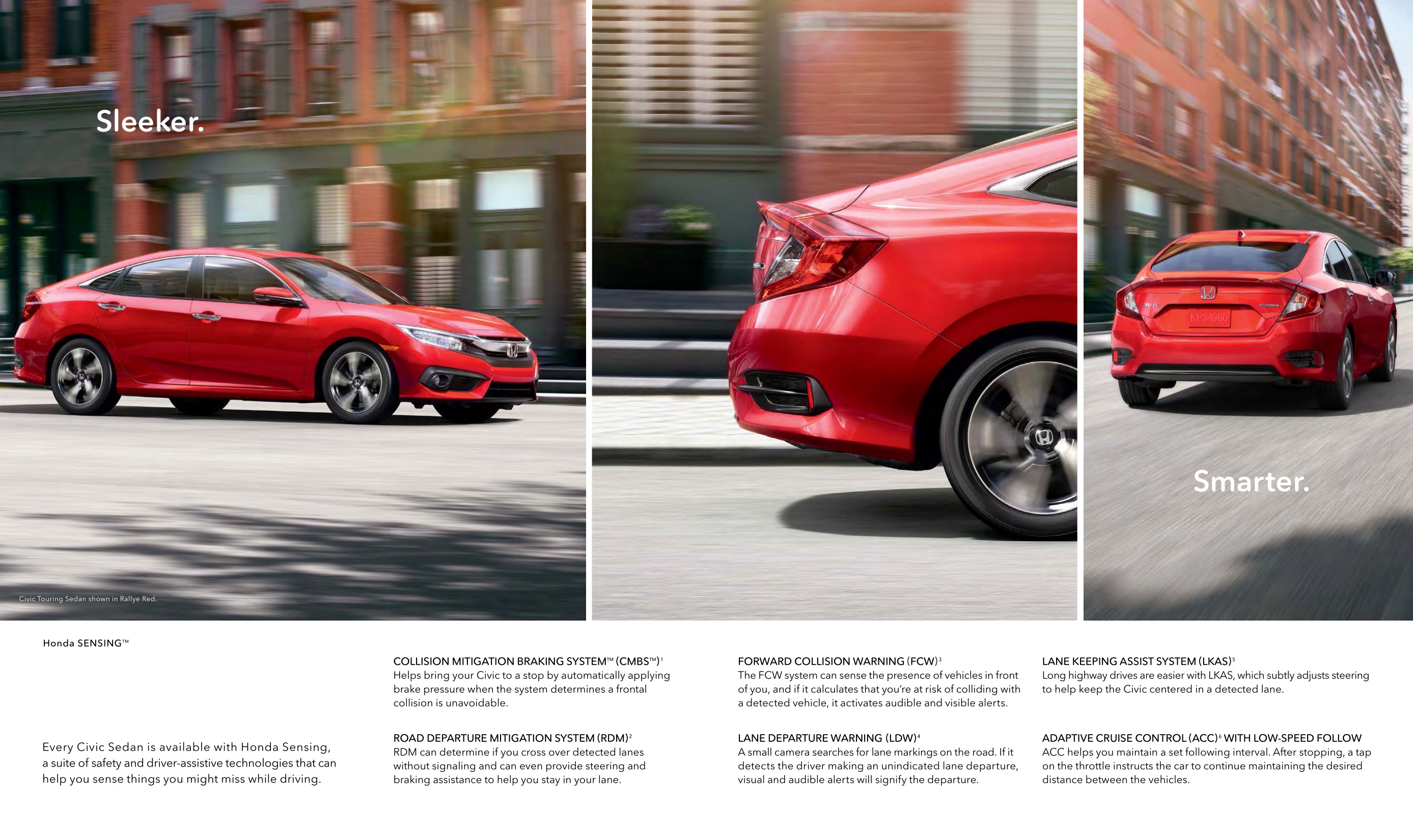 2016 Honda Civic Brochure Page 8